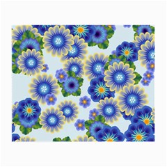 Flower Bomb 7 Small Glasses Cloth (2 Sides) by PatternFactory