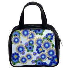 Flower Bomb 7 Classic Handbag (two Sides) by PatternFactory