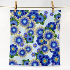 Flower Bomb 7 Face Towel by PatternFactory