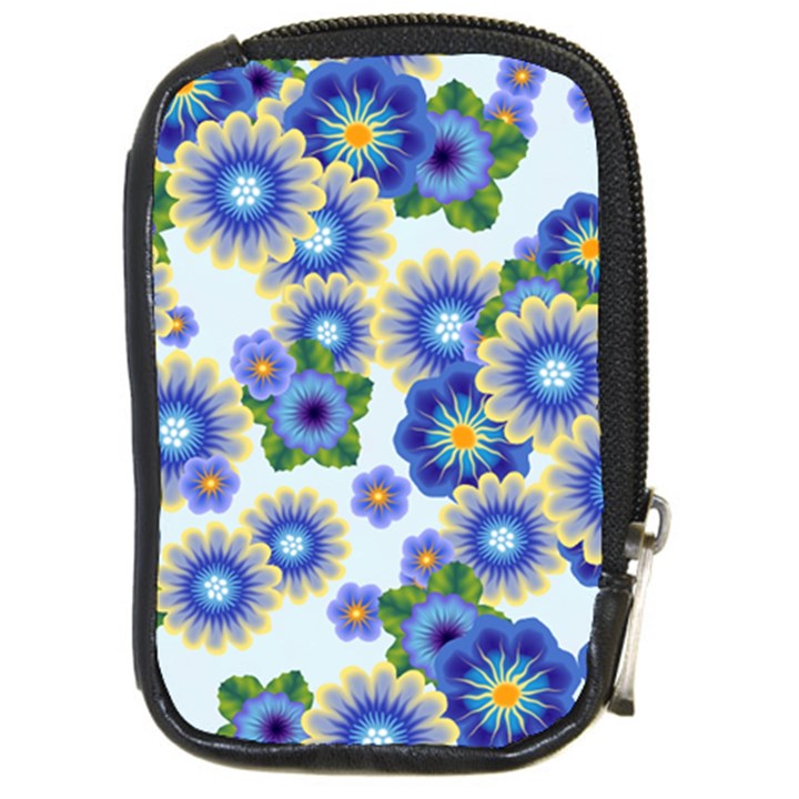 Flower Bomb 7 Compact Camera Leather Case