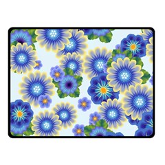 Flower Bomb 7 Fleece Blanket (small) by PatternFactory