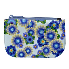 Flower Bomb 7 Large Coin Purse by PatternFactory