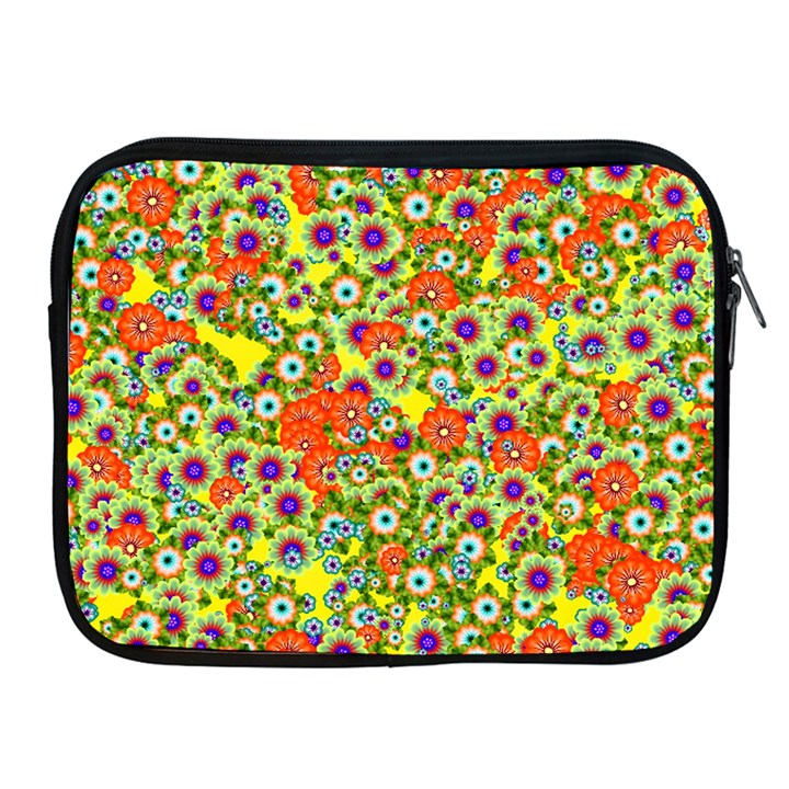 Flower Bomb 8 Apple iPad 2/3/4 Zipper Cases