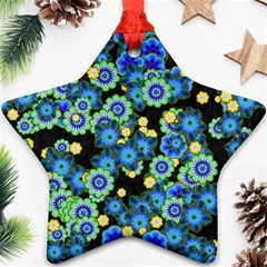 Flower Bomb  9 Ornament (star)