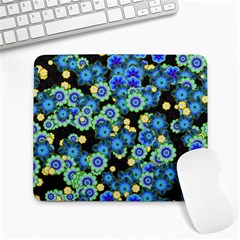 Flower Bomb  9 Large Mousepads by PatternFactory