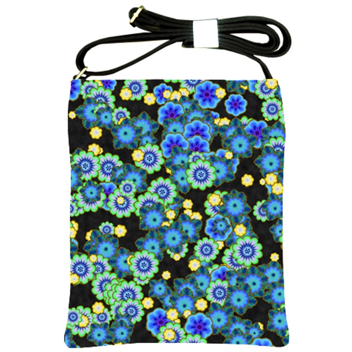 Flower Bomb  9 Shoulder Sling Bag