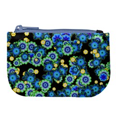 Flower Bomb  9 Large Coin Purse by PatternFactory