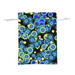 Flower Bomb  9 Lightweight Drawstring Pouch (s) by PatternFactory