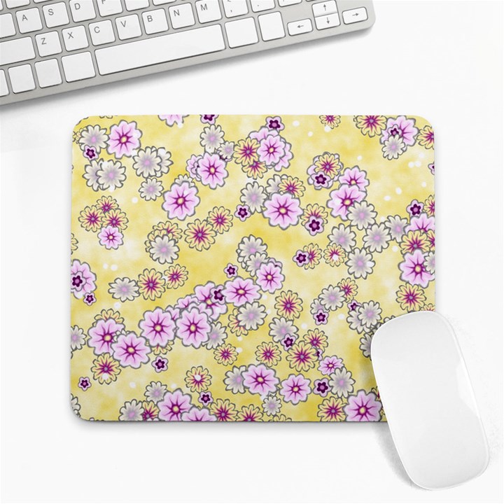 Flower Bomb 10 Large Mousepads