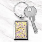 Flower Bomb 10 Key Chain (Rectangle) Front