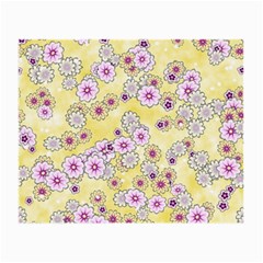 Flower Bomb 10 Small Glasses Cloth (2 Sides) by PatternFactory