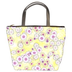 Flower Bomb 10 Bucket Bag by PatternFactory