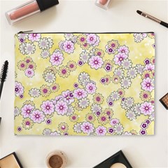 Flower Bomb 10 Cosmetic Bag (xl) by PatternFactory