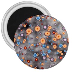 Flower Bomb 12 3  Magnets by PatternFactory