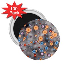 Flower Bomb 12 2 25  Magnets (100 Pack)  by PatternFactory