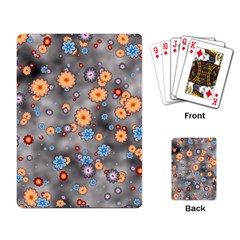 Flower Bomb 12 Playing Cards Single Design (rectangle)