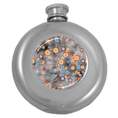 Flower Bomb 12 Round Hip Flask (5 Oz) by PatternFactory