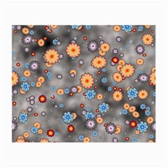 Flower Bomb 12 Small Glasses Cloth (2 Sides) by PatternFactory