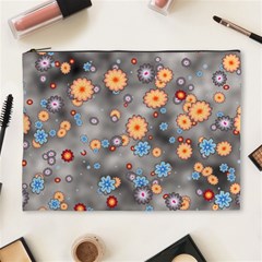 Flower Bomb 12 Cosmetic Bag (xl) by PatternFactory