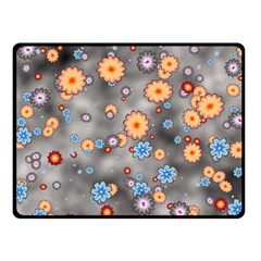 Flower Bomb 12 Fleece Blanket (small) by PatternFactory