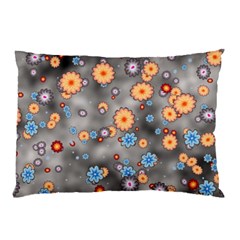 Flower Bomb 12 Pillow Case (two Sides) by PatternFactory