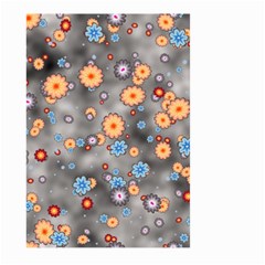 Flower Bomb 12 Large Garden Flag (two Sides) by PatternFactory