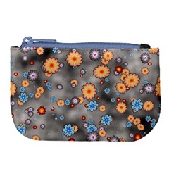 Flower Bomb 12 Large Coin Purse by PatternFactory