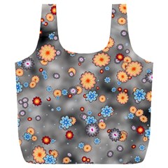 Flower Bomb 12 Full Print Recycle Bag (xxl)