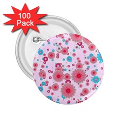 Flower Bomb 11 2 25  Buttons (100 Pack)  by PatternFactory