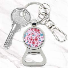 Flower Bomb 11 Bottle Opener Key Chain by PatternFactory