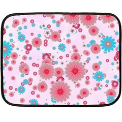 Flower Bomb 11 Fleece Blanket (mini) by PatternFactory