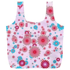 Flower Bomb 11 Full Print Recycle Bag (xxl) by PatternFactory