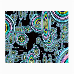 Concentric Circles A Small Glasses Cloth (2 Sides) by PatternFactory