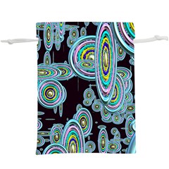 Concentric Circles A  Lightweight Drawstring Pouch (xl) by PatternFactory