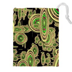 Concentric Circles B Drawstring Pouch (5xl) by PatternFactory