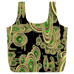 Concentric Circles B Full Print Recycle Bag (xxl) by PatternFactory