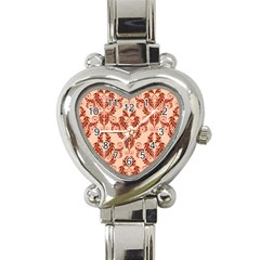 Great Vintage Pattern F Heart Italian Charm Watch by PatternFactory