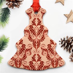 Great Vintage Pattern F Ornament (christmas Tree)  by PatternFactory