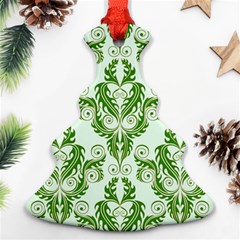 Great Vintage Pattern E Christmas Tree Ornament (two Sides) by PatternFactory