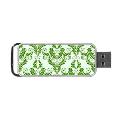 Great Vintage Pattern E Portable Usb Flash (two Sides) by PatternFactory