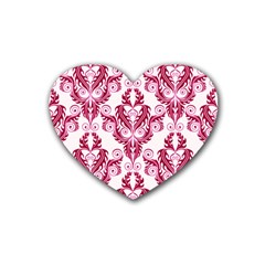 Great Vintage Pattern C Heart Coaster (4 Pack)  by PatternFactory