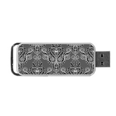 Great Vintage Pattern A Portable Usb Flash (two Sides) by PatternFactory