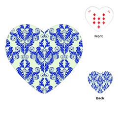 Great Vintage Pattern D Playing Cards Single Design (heart) by PatternFactory