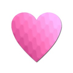 Wonderful Gradient Shades 5 Heart Magnet