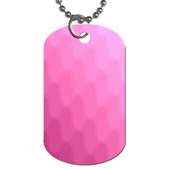 Wonderful Gradient Shades 5 Dog Tag (one Side) by PatternFactory