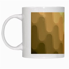 Wonderful Gradient Shades 6 White Mugs by PatternFactory