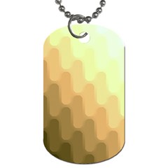 Wonderful Gradient Shades 6 Dog Tag (one Side) by PatternFactory