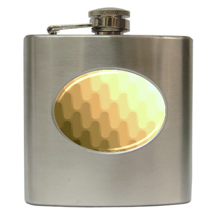 Wonderful Gradient Shades 6 Hip Flask (6 oz)