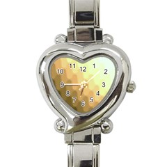 Wonderful Gradient Shades 6 Heart Italian Charm Watch by PatternFactory