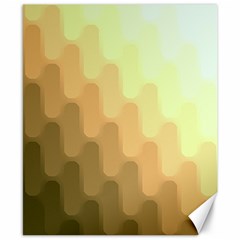 Wonderful Gradient Shades 6 Canvas 8  X 10  by PatternFactory